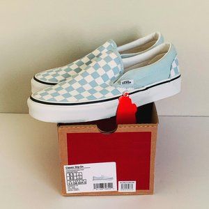 Vans Unisex Classic Checkerboard Slip On Sneakers